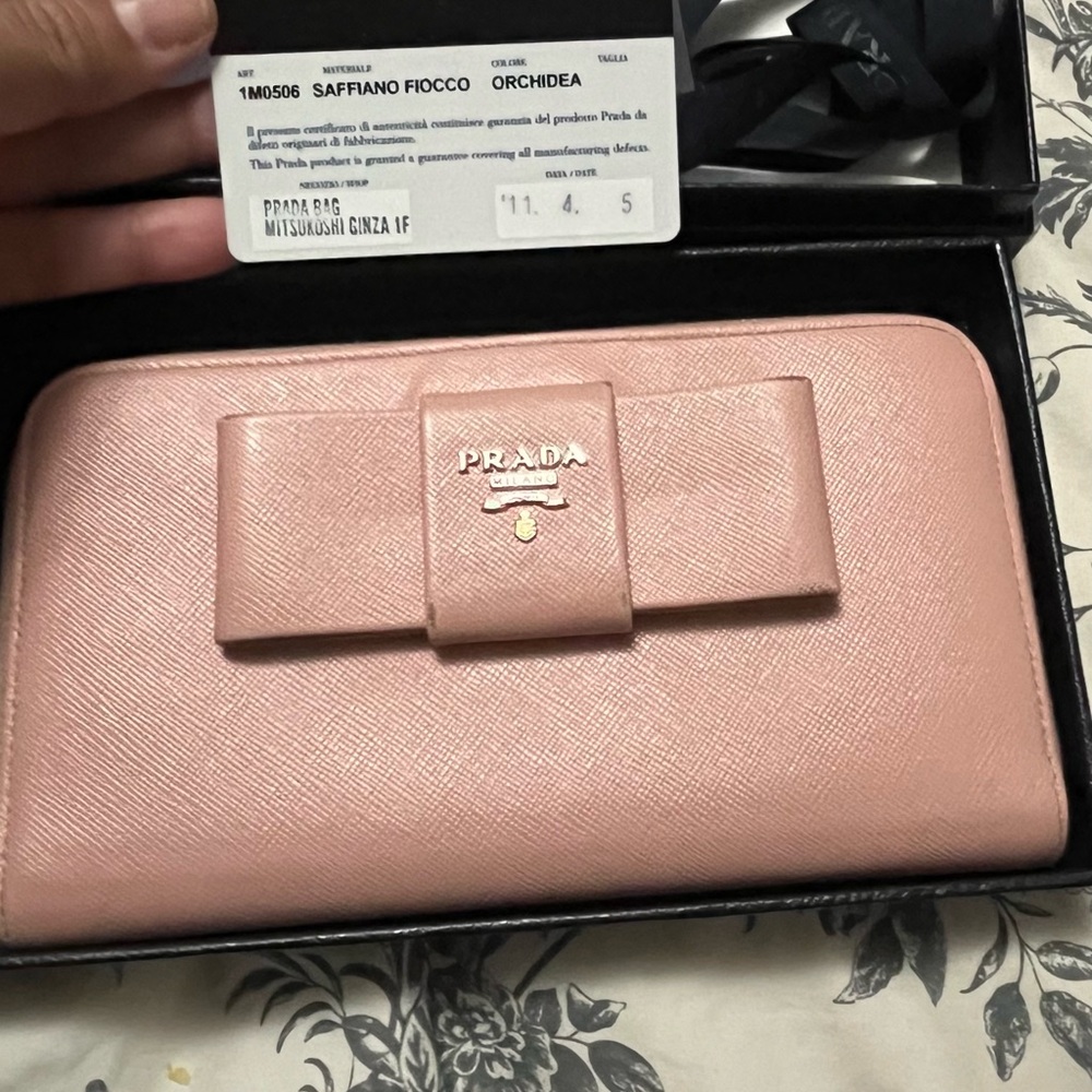 Prada Long Zippy wallet